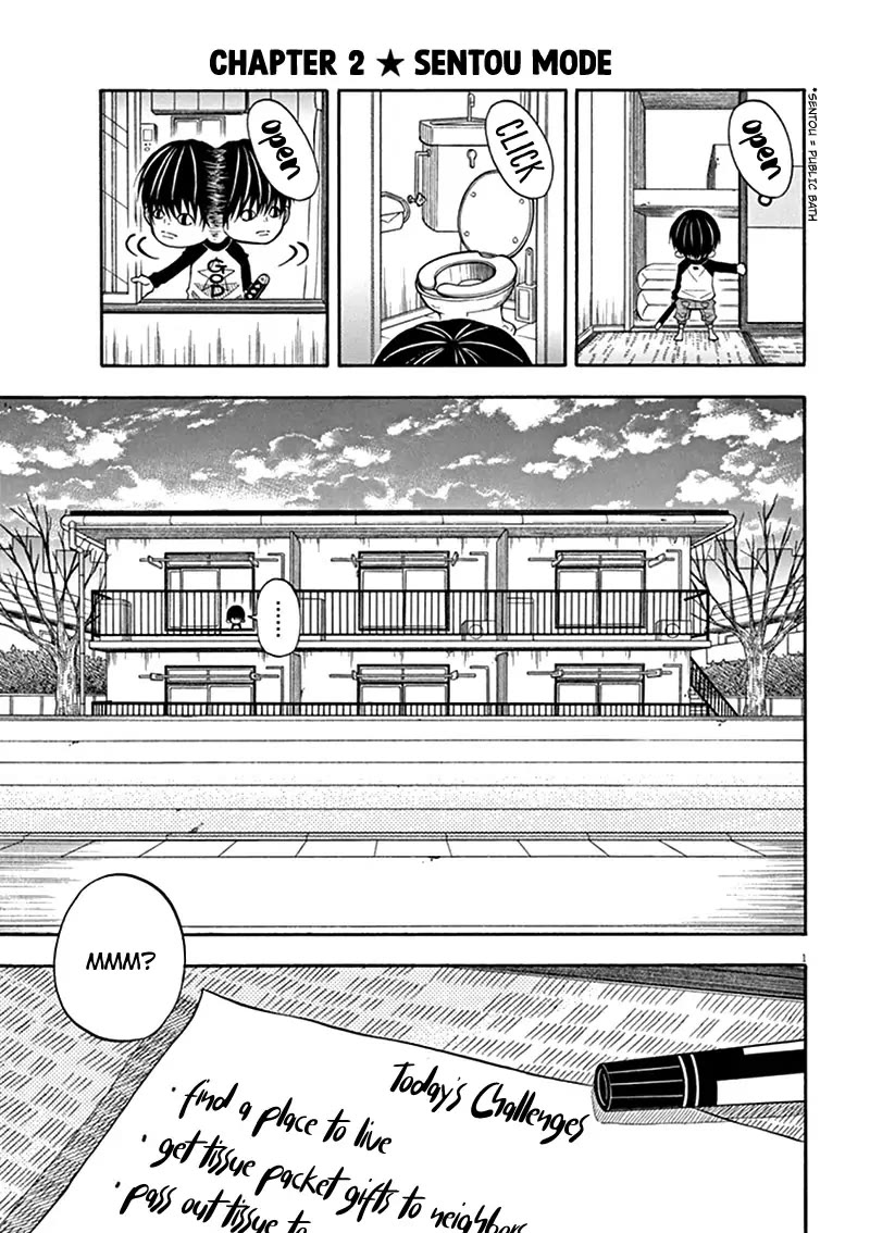 Kotaro Lives Alone, Chapter 2 image 01